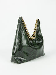 Cher Bag | Black DarkGreen Medium