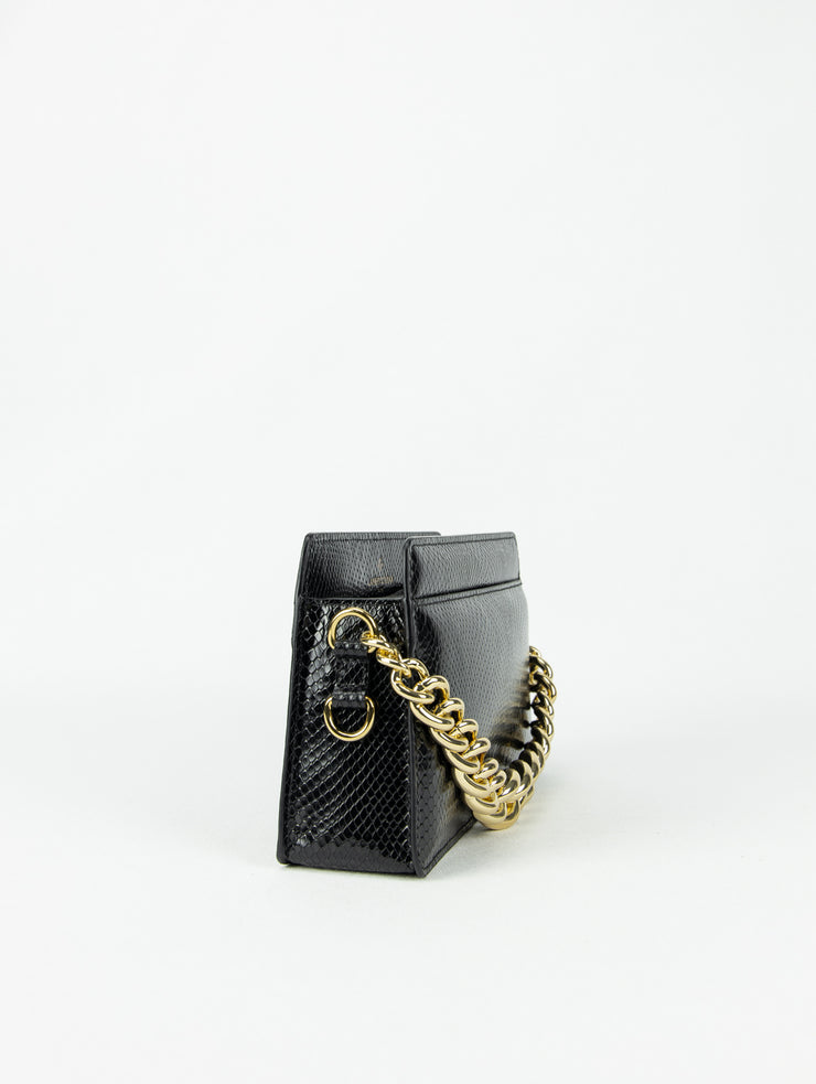 Donna Bag | Black Lizard