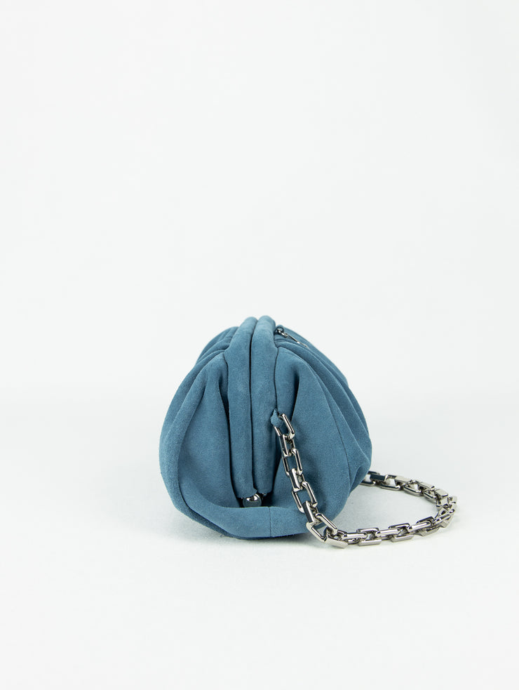 <transcy>Bolso Grace | Gamuza Azul Claro</transcy>